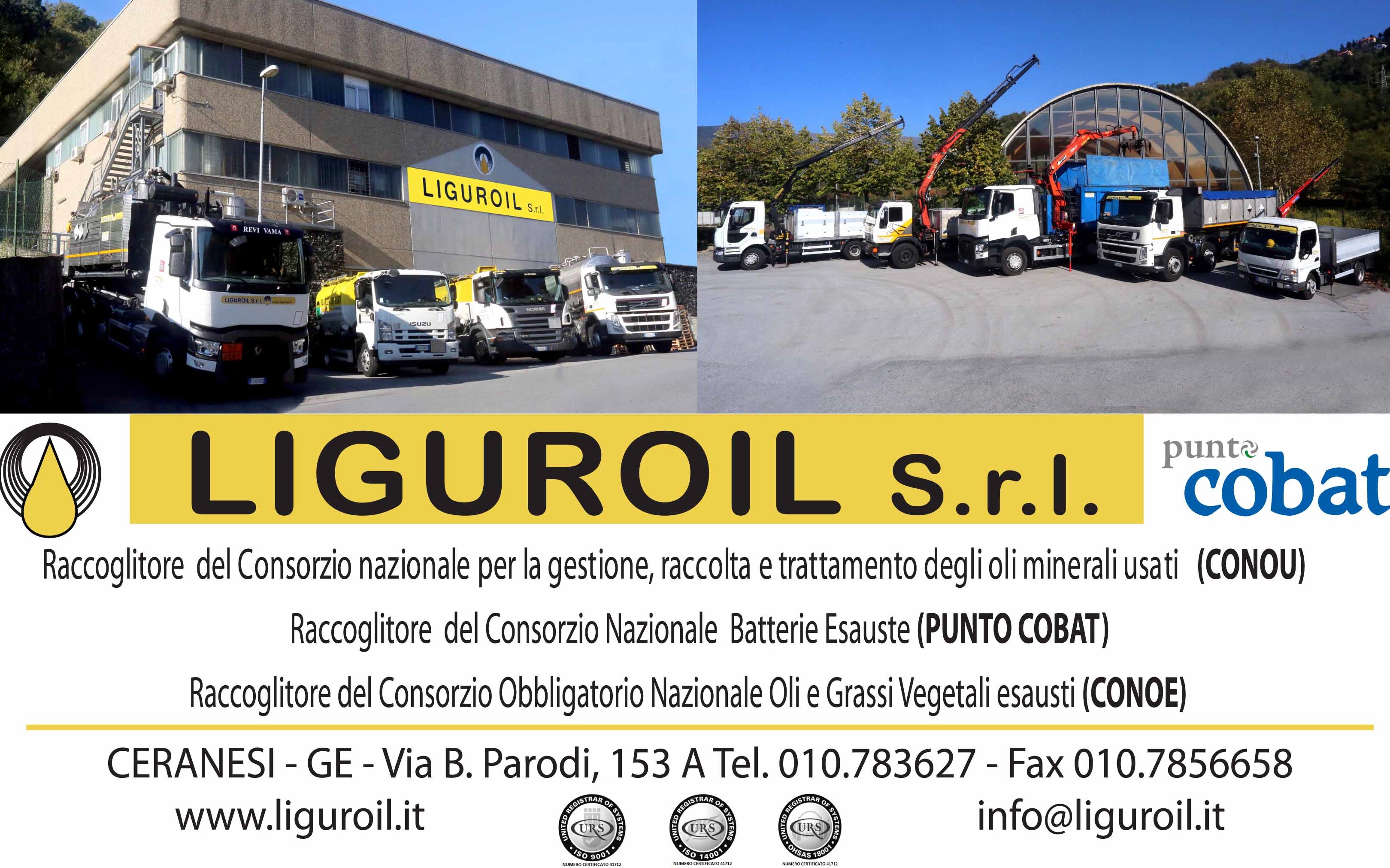 Immagine ingresso dello stabilimento e mezzi 